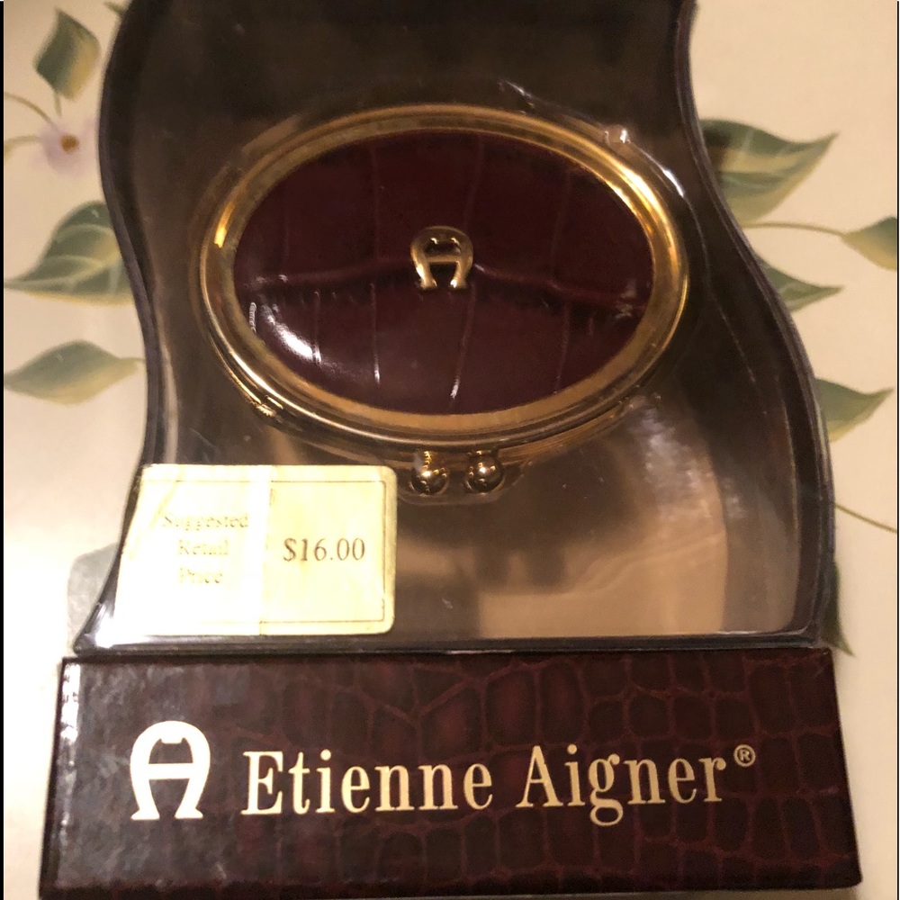 Etienne Aigner double sided mirror